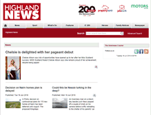 Tablet Screenshot of highland-news.co.uk